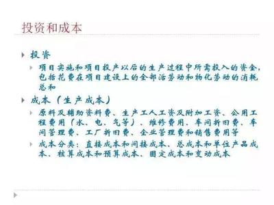 纯干货PPT:学习项目管理知识! 投资管理